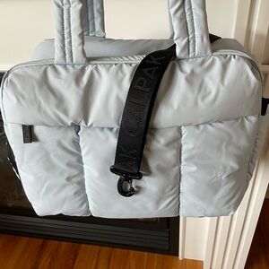 Calpak Luka Duffel Travel Tote Gym Bag Blue